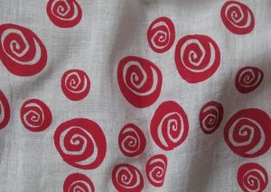 Red Rose Scarf - Image 3