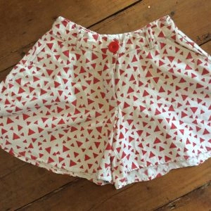 Handwoven Denim Shorts Age 8-9 (preloved by Lana)